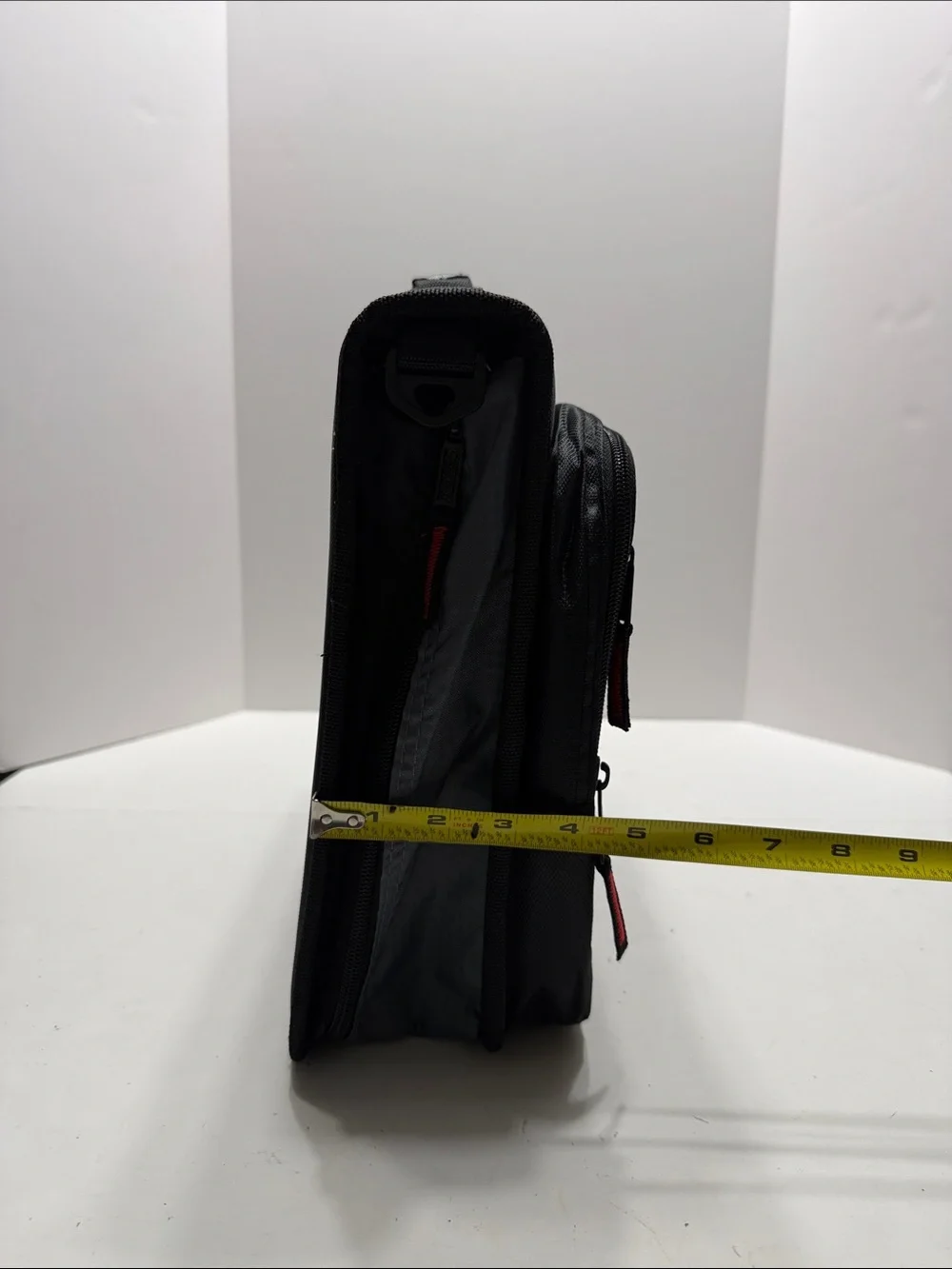 Case It Black and Gray Laptop Briefcase with Front Organizer